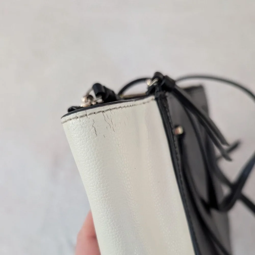 Kate Spade Kona Patterson Drive Black and White Tote - See Notes